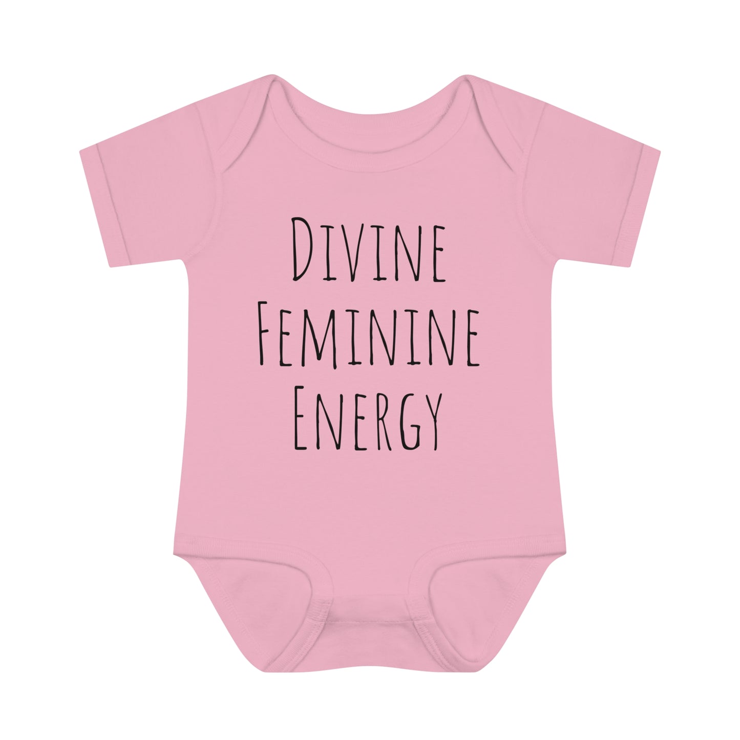 Infant Baby Rib Bodysuit Divine Feminine Energy