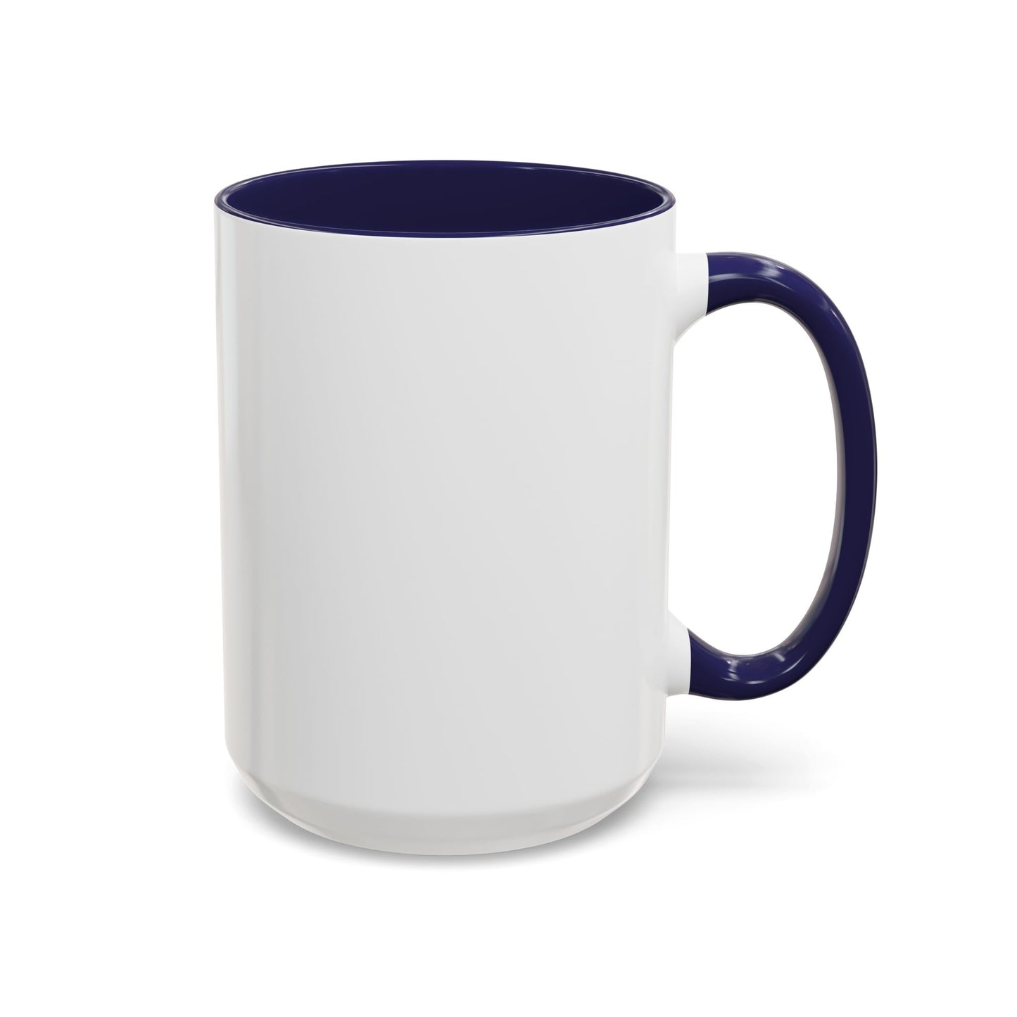 Emotionally Unavailable Accent Coffee Mug — Funny Sarcastic Black-Handle Ceramic Mug (11/15 oz)