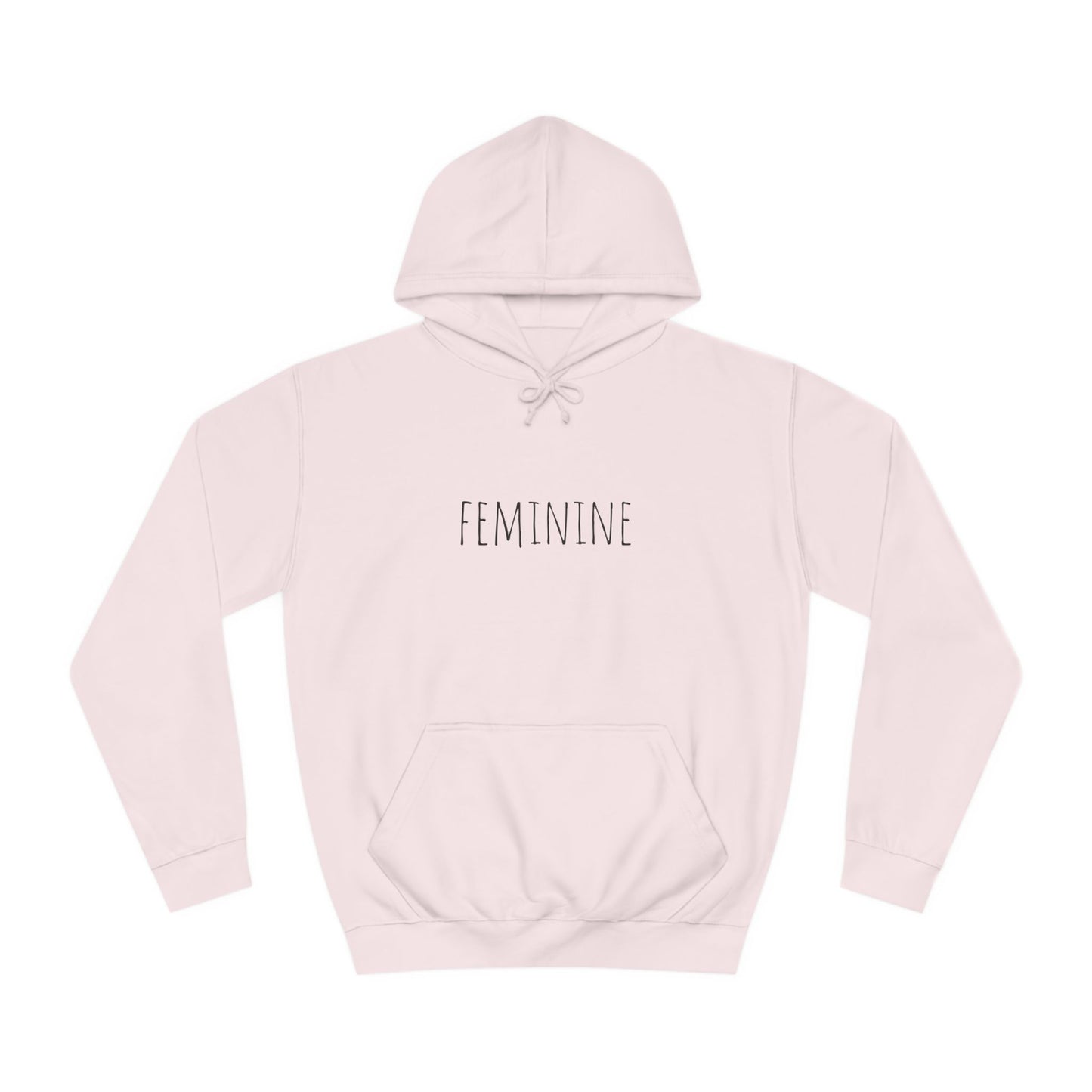 Unisex College Hoodie Feminine