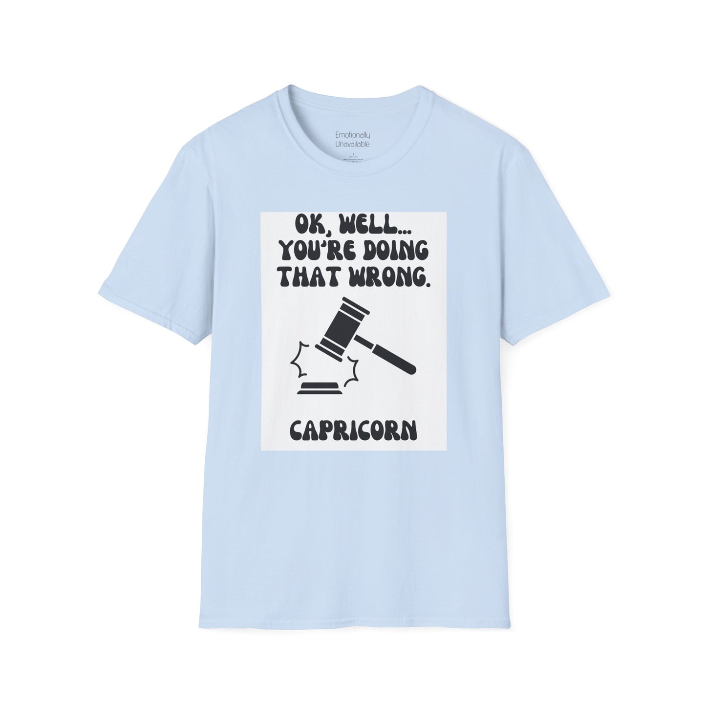 Unisex Softstyle T-Shirt Capricorn