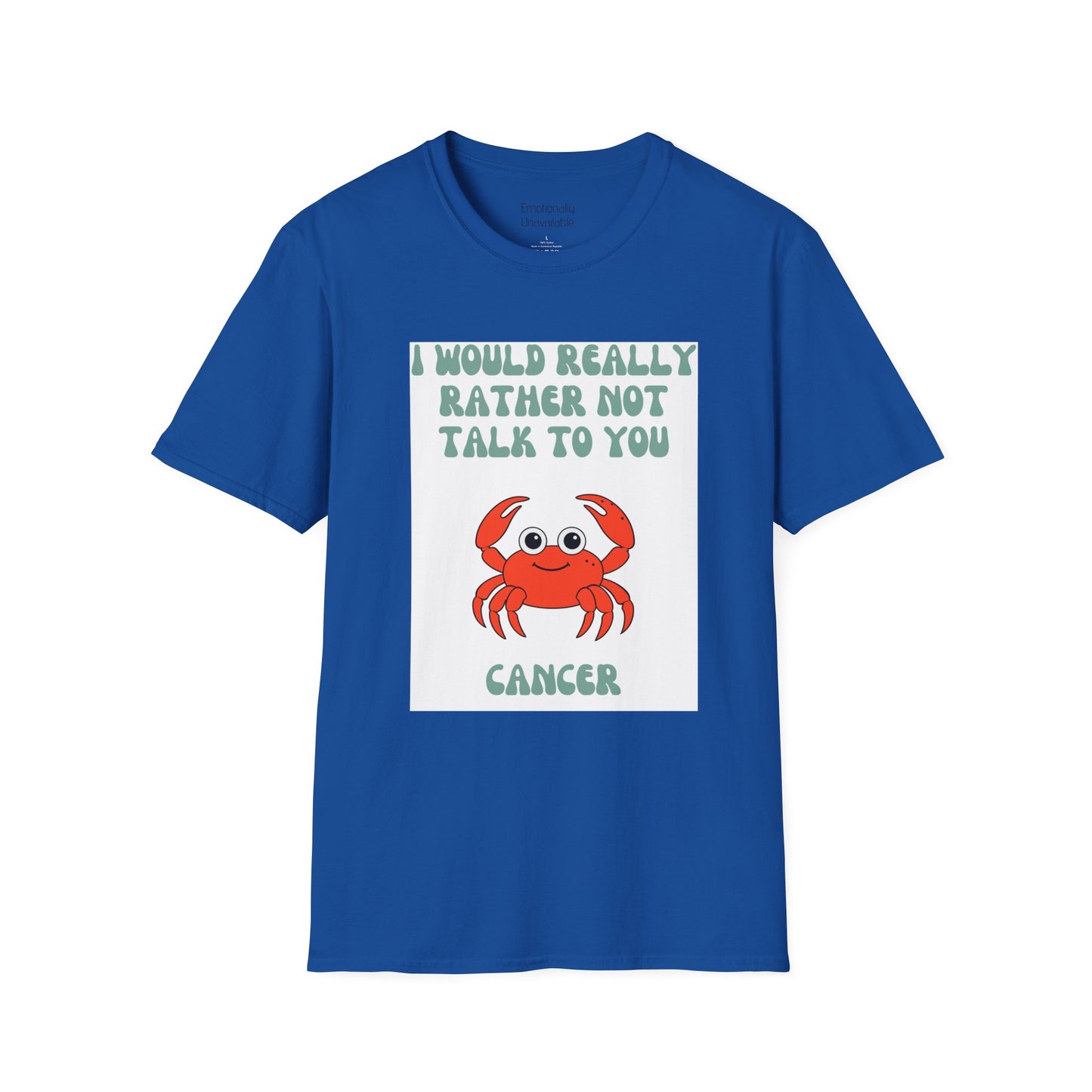 Unisex Softstyle T-Shirt Cancer