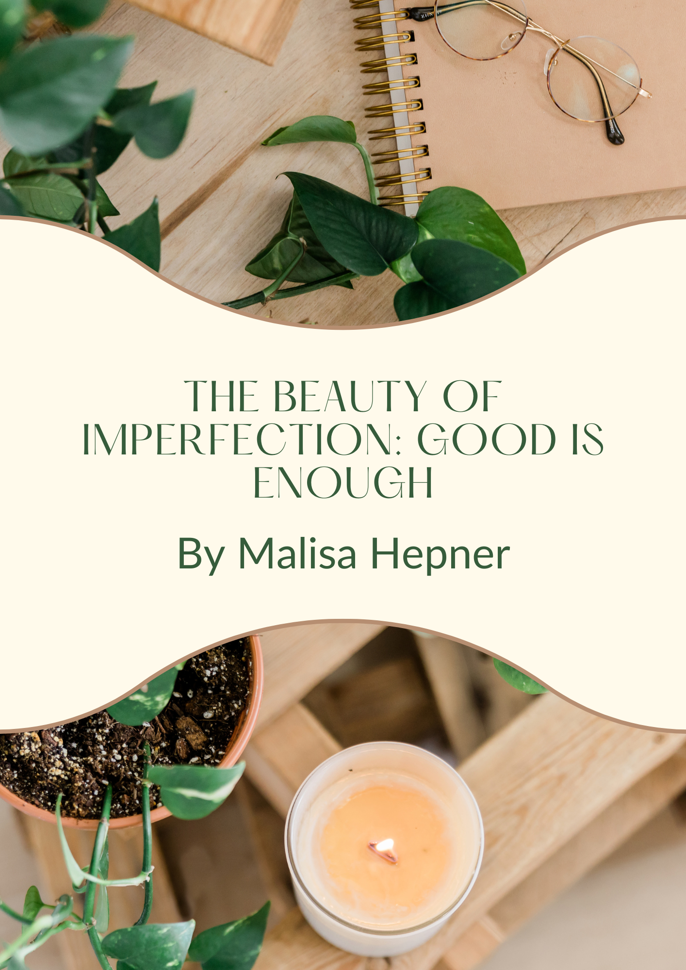 The Beauty Of Imperfection: Good is Enough (Instant Download Workbook)